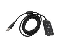 Adaptador de Audio USB a Jack de 3,5Mm, Tarjeta de Sonido USB Externa con Control de Volumen, Sonido Envolvente Virtual 7.1, para Auriculares Gaming Cloud II, XboxOne