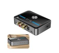 Adaptador de audio USB Bluetooth 5.0 con AUX, RCA, óptico y coaxial para PC y TV.
