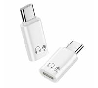 Adaptador de Audio USB C a Lightning para iPhone 17/16/15, iPad Air/Mini 6, Samsung Galaxy - Convertidor Hi-Fi con Mando Inline, Sin Carga ni Datos, Blanco Audio Hi-Fi cristalino sin pérdidas : Disfr