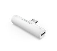 Hama Adaptador de audio, USB-C - toma de 3,5 mm, USB-C PD incl. función de carga