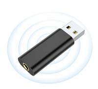 Adaptador de audio USB - Tarjeta de sonido universal, conector de auriculares externos no tripulados de alta calidad | Accesorio PC portátil para escritorio de música y vídeo comunicaciones aplicación