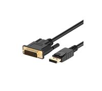 Adaptador de audio - video Ewent - EC1442 - 3 m - DisplayPort/DVI-D - Negro