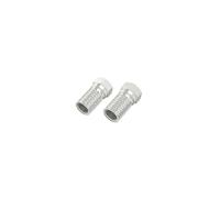 Adaptador de audio - vídeo Hama - 00205207 - 2 piezas - F-Type - Cable de antena