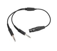 Adaptador de Auriculares con Divisor en Y de Doble Enchufe XLR a GA de 5 Pines, Cable Adaptador de Auriculares para Auriculares Plug and Play, Compatibilidad para PJ-068