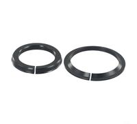 Adaptador de auriculares de horquilla cónico de aleación de aluminio, anillo de asiento de conversión de engranaje inferior para tubo de dirección de bicicleta, anillo base reductor de tubo de