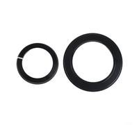 Adaptador de auriculares de horquilla cónico para bicicleta, tubo de dirección de aleación de aluminio, anillo de base, asiento de conversión para marco de bicicleta, piezas de actualización y