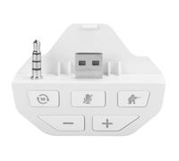 Adaptador de auriculares estéreo, adaptador de audio para mando con control de volumen, convertidor de auriculares de 3,5 mm, potenciador de sonido,