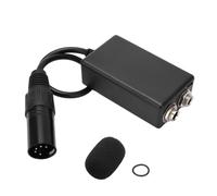 Adaptador de auriculares para aeronaves Airbus Convierte el conector Ga Twin a conector XLR de 5 pines macho Compatible con sistemas de comunicación