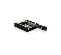 Adaptador de bahía de almacenamiento - DeLOCK - Speichereinschubadapter - 2 x SATA 3Gb/s - ATA serie de 22 pines