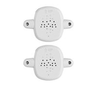 Adaptador de banister para puerta de bebé, 2 unidades/paquete dentro de 108 mm para un ajuste seguro de poste de escalera, seguro de seguridad para vivienda