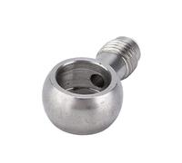 Adaptador de Banjo de Acero Inoxidable 414?02101?006 4AN Compatible con Accesorios de Automóvil, Componente de Automóvil de