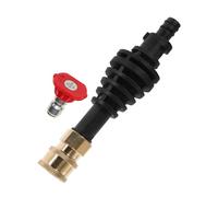 Adaptador de barra de extensión de lanza corta con boquilla, 150 mm de longitud, WG630E, WG644, WG629E, WU629, adaptador de varilla de extensión portátil para herramientas y accesorios de lavado de