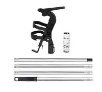 Adaptador de barra de extensión de lata de aerosol, adaptador ajustable de largo alcance, accesorios de pulverización, poste de extensión de aerosol de avispón, para pintar canalones de árboles