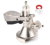 Adaptador de Barril de Cerveza Tipo A, Acoplamiento Plano de Acero Inoxidable, Conector para Grifo de Cerveza
