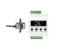 Adaptador de báscula con pantalla indicadora y celda carga, sensor peso, unidad pesaje fuelle, prueba fuerza tensión compresión HX711(200KG)
