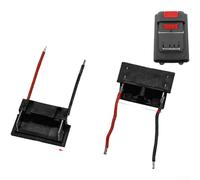 Adaptador de base de batería A7 para herramientas eléctricas, 4,05 x 2,6 x 1,3 cm, pasador de montaje de plástico para amoladora angular, llave inglesa, taladro martillo, ajuste compacto y ligero, uso