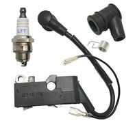 Adaptador de base de soporte de carburador para motosierra china 5200 52cc 5800 58cc 4500 45cc herramienta de jardín de repuesto de repuesto