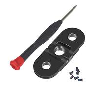 Adaptador de base de trípode plegable de repuesto de alto rendimiento, conector de aluminio, accesorios de cámara