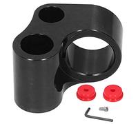 Adaptador De Base Para Short Shifter, 5 Velocidades, Aluminio CNC 6061 T6 - Cambio Más Rápido Y Preciso, Compatible Con IMPREZA, LEGACY, XT (negra)