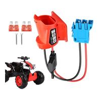 Adaptador de batería,compacto con amplia compatibilidad,Adaptador de batería de 12V para coche Pedales de juguete - para robótica, vehículos de conducción, adolescentes, familia y