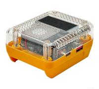Adaptador de batería con pantalla LCD, 140 W PD3.1 tipo C, cargador rápido para DCB200 DCB203, batería de 28 V 5 A