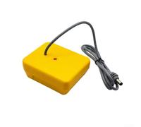 Adaptador de batería con puertos USB duales para 18 V 20 V Max Dcb200 Dcb203 Dcb204 para Dcb205 Dcb206 Dcb210 para Dcb182 para Dcb184 Dcb187, cable de 96 cm, amarillo (DW-sin USB redondo)