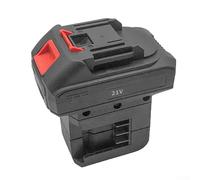 Adaptador de batería convertidor 1 a 2 para herramientas eléctricas MTA, soporte de batería dual con soporte de carga externa, negro (para MTA a para)