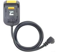 Adaptador de batería convertidor de cable compatible con DeWalt y Bosch de 18 V de iones de litio, para taladros, sierras, amoladoras y cortadoras de césped (A)