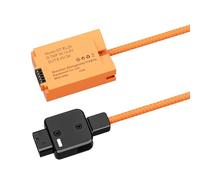 Adaptador de batería D Tap a ENEL25 para cámaras Z50 Z30 ZFC Z50II, ideal para video de larga duración y transmisión en vivo, batería de figura