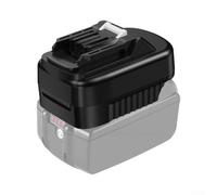 Adaptador de batería de 18 V a 12 V para MT18 MT12 Flat Slide de 18 V a | Convierte 18 V a 12 V, se adapta a tobogán plano MT18/MT12, resuelve el desajuste de voltaje, cuerpo de plástico reutilizable