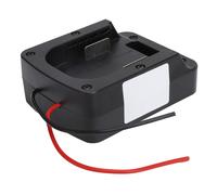 Adaptador de batería de 18 V con compatibilidad para Power Wheel. Incluye portafusibles. Fabricado en ABS resistente a los golpes. Tamaño