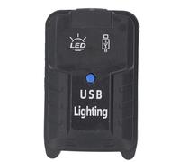 Adaptador de batería de Cargador USB 2x5V 2.1A Puertos USB de 18 V Cargador de teléfonos de batería con luz DCB141 A9 DCB127 A9