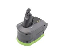 Adaptador De Batería De Iones De Litio, Compatible con Ryobi, Compatible con Dyson, Aspiradora Serie V6(RYO18V6)