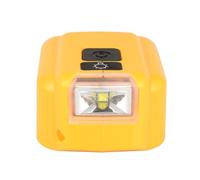 Adaptador de batería de iones de litio recargable con cargador de interfaz USB para batería de litio Dewalt de 14,4 V a 20 V Max XR