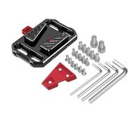 Adaptador de batería de metal ajustable para soporte de batería para plataformas de cámara, soporte y distribución de energía