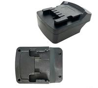 Adaptador de batería de plástico para BSL1815X BSL1830 BSL1825 a para METABO 18 V Li-Power LiHD herramienta eléctrica negro resistente antideslizante