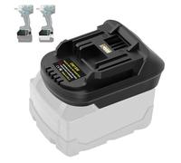 Adaptador de batería DM18M compatible con batería Makita de iones de litio de 18 V