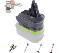 Adaptador de batería Dyson V6 para baterías Ryobi de 18 V.