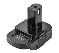 Adaptador de batería for aspiradora, compatible con Dewalt y RYOBI, convertidor de 18 V.