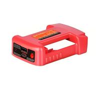 Adaptador de batería para adaptador de batería de 18 V/20 V con cargador USB y cargador de fuente de alimentación PD tipo C para batería de litio Dewalt 20 V 18 V MAX (solo adaptador) (MIL)