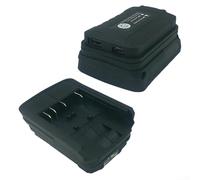 Adaptador de batería para Bosch, con convertidor de salida USB de luz LED con TypeC para cargador de banco de energía de batería Bosch de 18 V