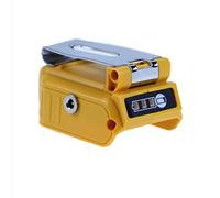 Adaptador de batería para DeWALT Adaptador de Cargador USB 18V 5A Batería 12V DC Interfaz de Salida para Fuente de alimentación de Altavoz