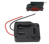 Adaptador de Batería para Herramientas Eléctricas Parkside X20V, Cable PTFE 140mm, Compatible con PAP20A1/PAP20A3/PAP20B1/PAP20B3, Material ABS/PC