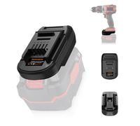 Adaptador de batería para Parkside 20 V batería convertidor a para herramientas eléctricas Einhell 18 V para Parkside XTEAM serie Pap 20 B1 B3 A1