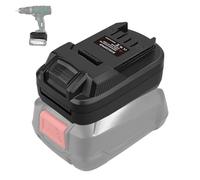 Adaptador de batería para Parkside de 18 V, para Bosch 18 V PBA/PSB/PSR casa y jardín, funciona en herramientas eléctricas Parkside 20 V XTeam Serie (no incluye batería)