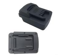 Adaptador de batería para Worx WA3593 WA3595 WA3401 conversión de batería de 5 pines a herramientas eléctricas PARKSIDE X20V TEAM, construcción de plástico, ajuste seguro y fiable