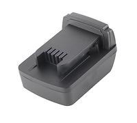 Adaptador de batería PCBA Incorporado Protección de Voltaje Negro para DCB200 a M18 Convertidor práctico y liviano para Accesorios de Taladro eléctrico Material ABS 9,5 x 7,5 x