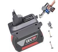 Adaptador de batería universal V6 para Dyson, compatible con batería Bosch Professional 18 V GBA System, adaptador multiusos para aspiradora Dyson serie V6 (solo adaptador)