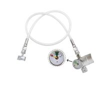 Adaptador de batidor con conexión roscada M11*1 for tanque de NO2 for latas de crema batida de 580 g, frasco de crema con rosca M22(Regulator with hose)