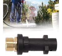 Adaptador de bayoneta a M22 x 1,5 para lavadora a presión Karcher serie K, conector de plástico para pistolas y lanzas Hobby, reemplaza a manguera de jardín 4.762-061.0